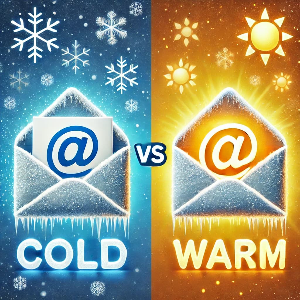 Warm email concept